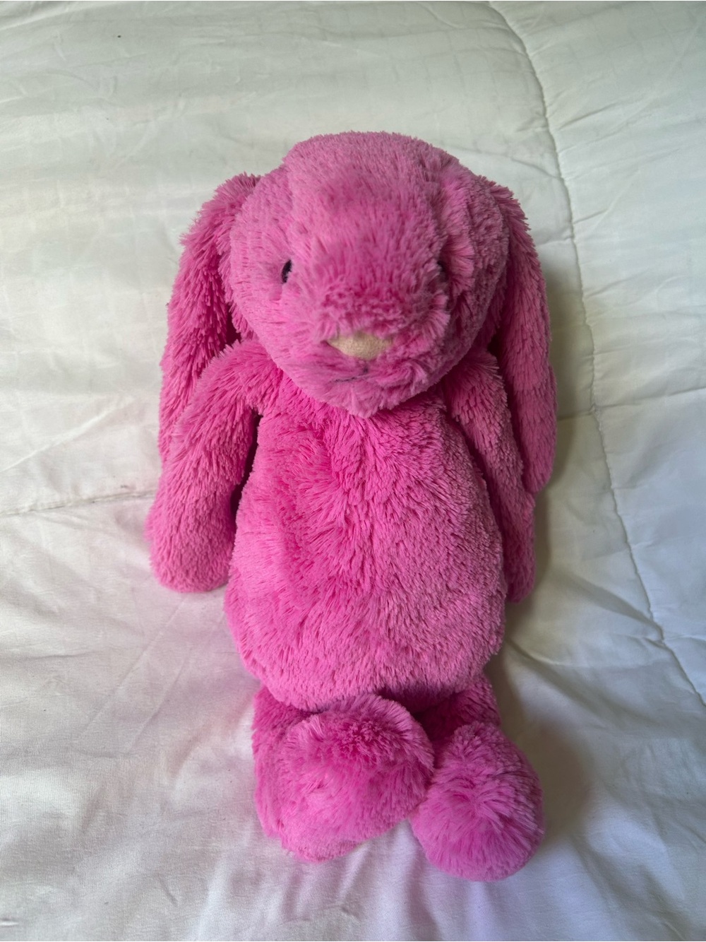 Jellycat Hot Pink Bashful
Bunny Retired Plush Medium
Stuffed Animal HTF Rare